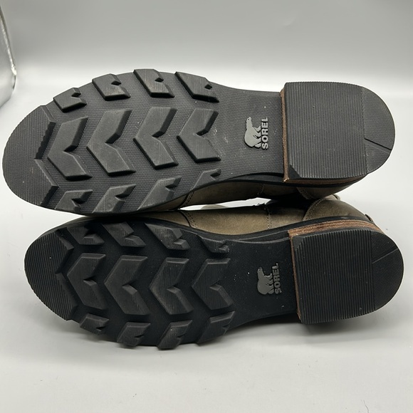 SOREL Emelie Waterproof Chelsea Boots Quarry Gray NL2671-053  Size US 6 - Picture 9 of 10